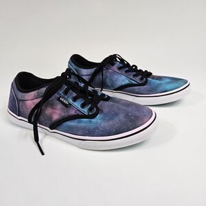 Vans Off The‎ Wall Lace-Up Cosmic Galaxy Space Women Size 7